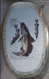 hutschenreuther germany piatti con pesci