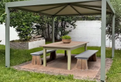 Gazebo da giardino mt. 4x4  modello Giza