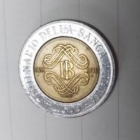 500 lire centenario Banca d'Italia 1993 moneta
