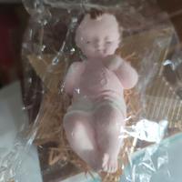 Gesù bambino in gesso