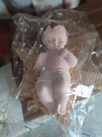 Gesù bambino in gesso