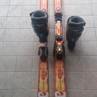 Set Sci Atomic Beta e-V (160 cm) + Scarponi Rossig