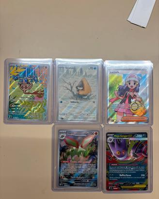 Lotto 5 Carte Pokémon