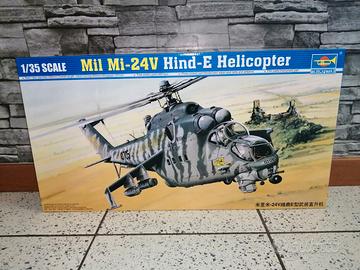 Elicottero Kit Mil Mi-24V Hind-E ( Scala 1/35 )
