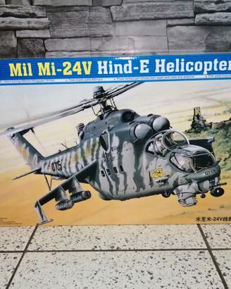 Elicottero Kit Mil Mi-24V Hind-E ( Scala 1/35 )