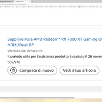 Sapphire Pure AMD Radeon™ RX 7800 XT Gaming OC 16G