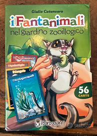 I Fantanimali nel giardino zooillogico gioco carte