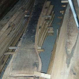 Assi legno  noce e abete