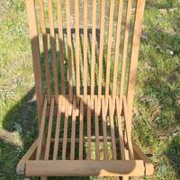 Sedie in teak massello Unopiù 