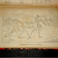 libro antico racconti di storia patria ottocentina