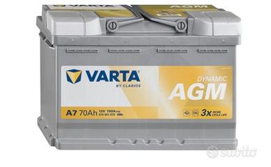 Batteria VARTA AGM A7 70Ah NUOVA