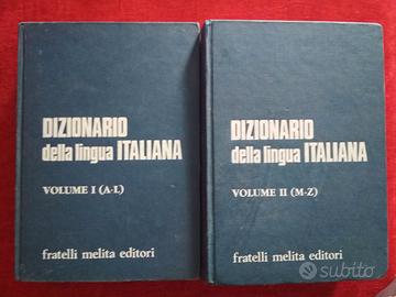 Dizionari lingua italiana Fratelli Melita editore