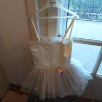 Tutù danza spalline sottili vintage