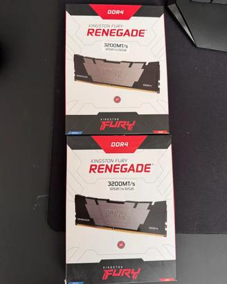 RAM Kingston Renegade DDR4 64GB in garanzia