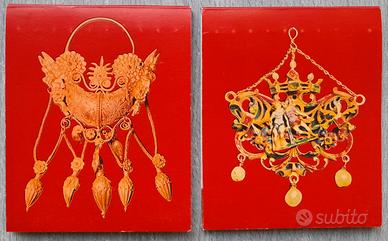 Saffa Scatole Fiammiferi Serie Arte Orafa Coppia