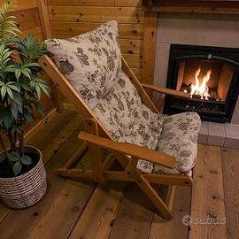 Poltrona in legno