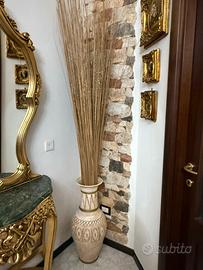 Grande vaso decorativo in ceramica/terracotta