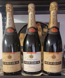 TRIO BOTTIGLIE CHAMPAGNE VINTAGE MERCIER EPERNAY