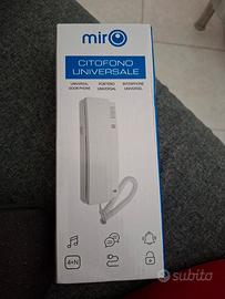 CITOFONO UNIVERSALE NUOVO