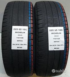 2 gomme 225 65 16c michelin br380