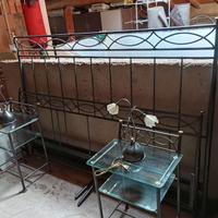 Letto matrimoniale in ferro battuto