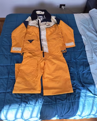 Completo vela MUSTO vintage nuovo con etichetta