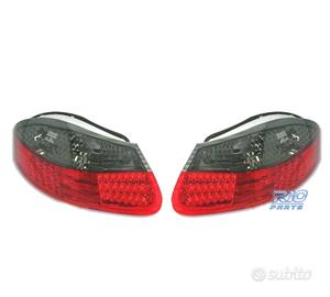 FANALI PORSCHE BOXSTER 986 LED ROSSO AFFUMICATO