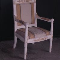 Poltrona da Esp.Laccata e Imbottita e Altre Grezze