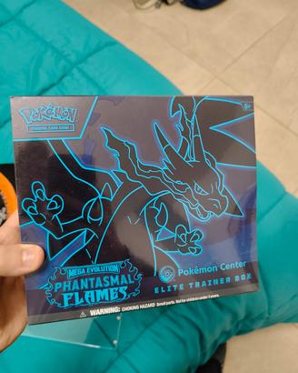 etb phantasmal flames Pokémon center 