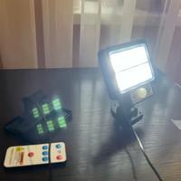 Led solare e telecamere finte con luce 