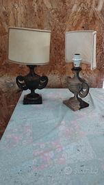 Abat jour antichi laccati in oro.