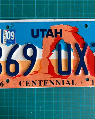 Targa originale Utah (USA)