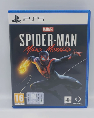 Spiderman miles morales ps5 PlayStation 5 perfetto