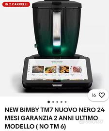 Nuovo BIMBY TM7 COMPLETO DEI SUOI ACCESSORI.
