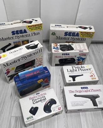 LOTTO CONSOLE E ACCESSORI SEGA MASTER SYSTEM