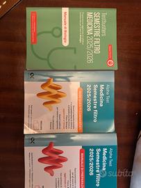 Libri alpha test e testbuster del semetro filtro