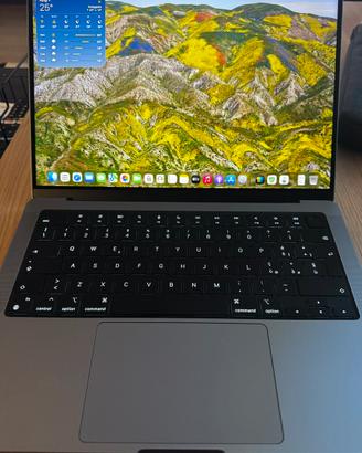 Macbook Pro M1 Pro batteria 32 cicli 98% - 16+512G