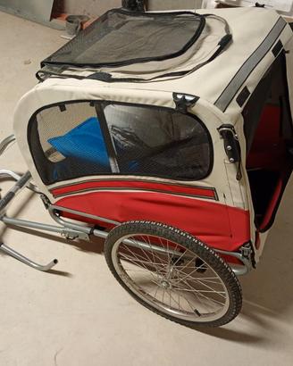 Trasportino da agganciare alla bicicletta 