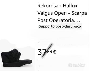 scarpe post intervento alluce valgo