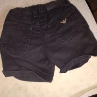 Pantaloncini jeans Armani baby 9 mesi 68cm aj