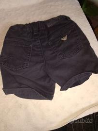Pantaloncini jeans Armani baby 9 mesi 68cm aj