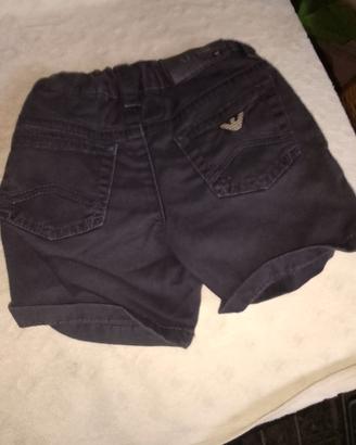 Pantaloncini jeans Armani baby 9 mesi 68cm aj