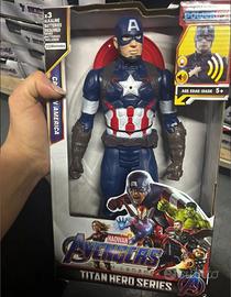 action figure spiderman Hulk captain america 