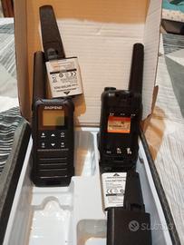 La Baofeng F22 dispone di 22 canali PMR, 50 codici