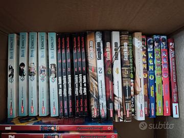 Manga vari (Ken, Green Blood, Blue Exorcist...)