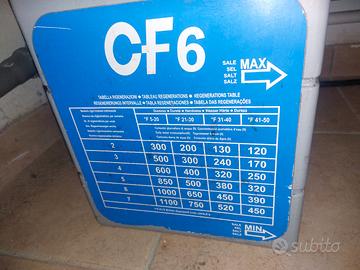 addolcitore acqua CF6 CIMBALI