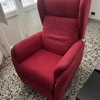 Poltrona reclinabile motorizzata con alzata