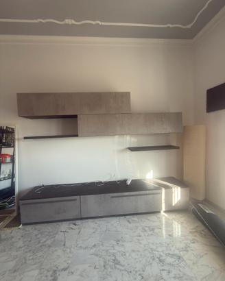 Pareta tv attrezzata modello Skema mondo conv.