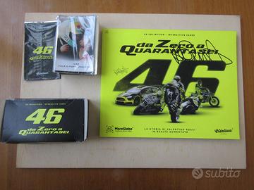 Da Zero a 46 V. Rossi + album,figurine e autografo