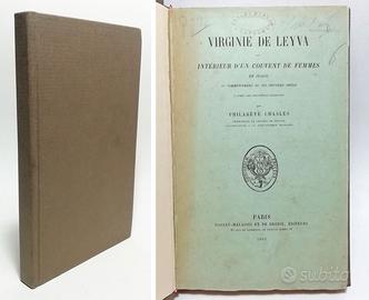 VIRGINIE DE LEYVA OU INTÉRIEUR D'UN COUVENT 1861